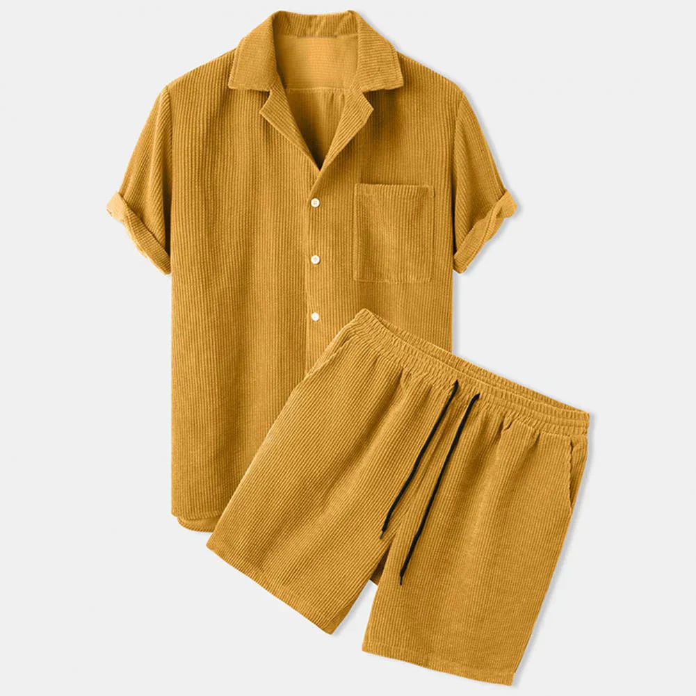 Breeze Set – Velour Shorts Set för Män