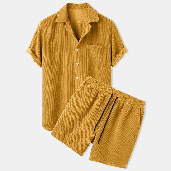 Breeze Set – Velour Shorts Set för Män
