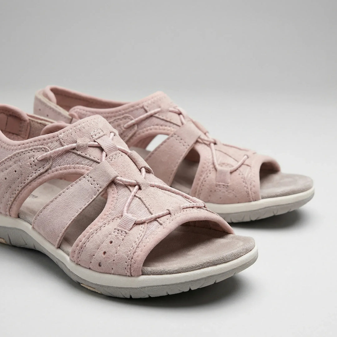 Beachway - Slip-On Flat Strap Sandal