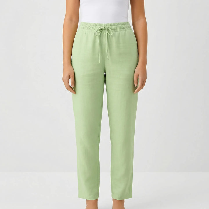 Brezola - Relaxed Straight-Leg Women's Trousers