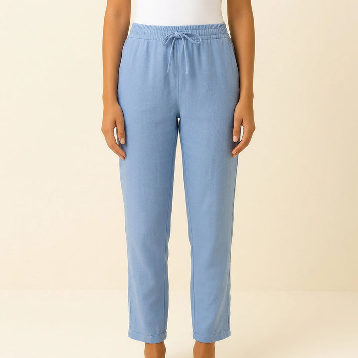 Brezola - Relaxed Straight-Leg Women's Trousers