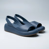 Öppen-Tå Slip-On Plattform Sandal för Kvinnor