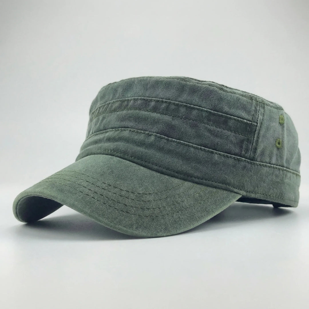 Campayne - Vintage Military Flat-Top Cap