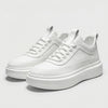 Minimalistisk låg sneaker med snörning för män