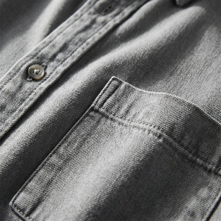 Clarvox - Regular Fit Solid Button-Up Shirt