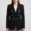 Vintage-inspirerad strukturerad damblazer