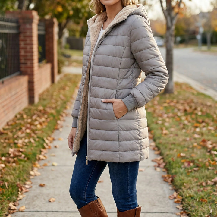 Covrella - Quilted Insulated Casual Winter Jacket