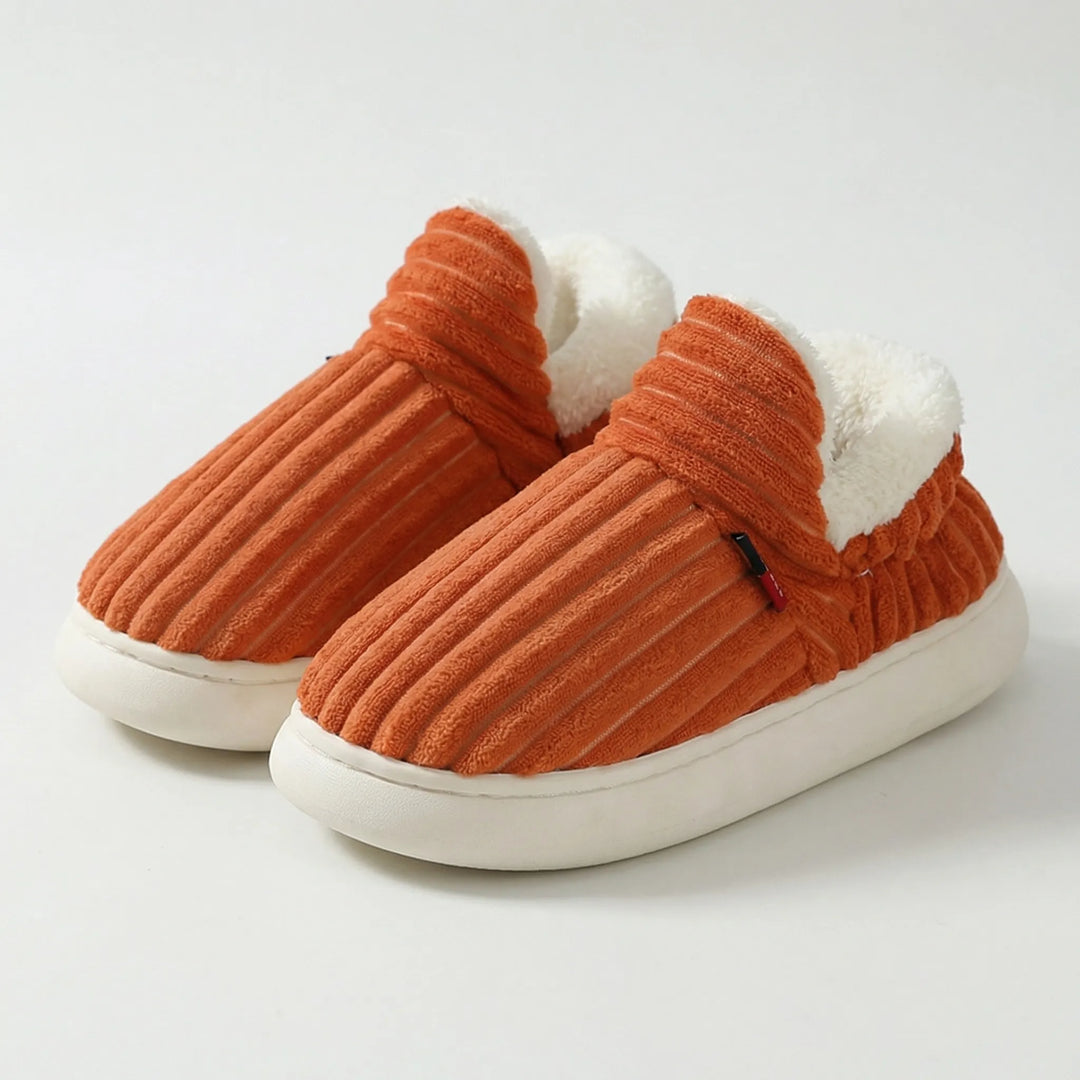 Cozirel - Ribbed Slip-On Indoor Slipper