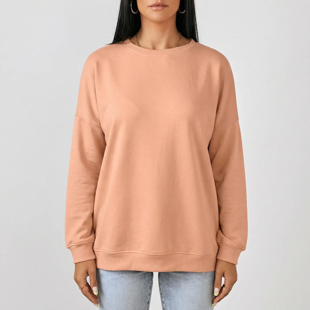 Crewlix - Relaxed Fit Crew Neck Sweatshirt