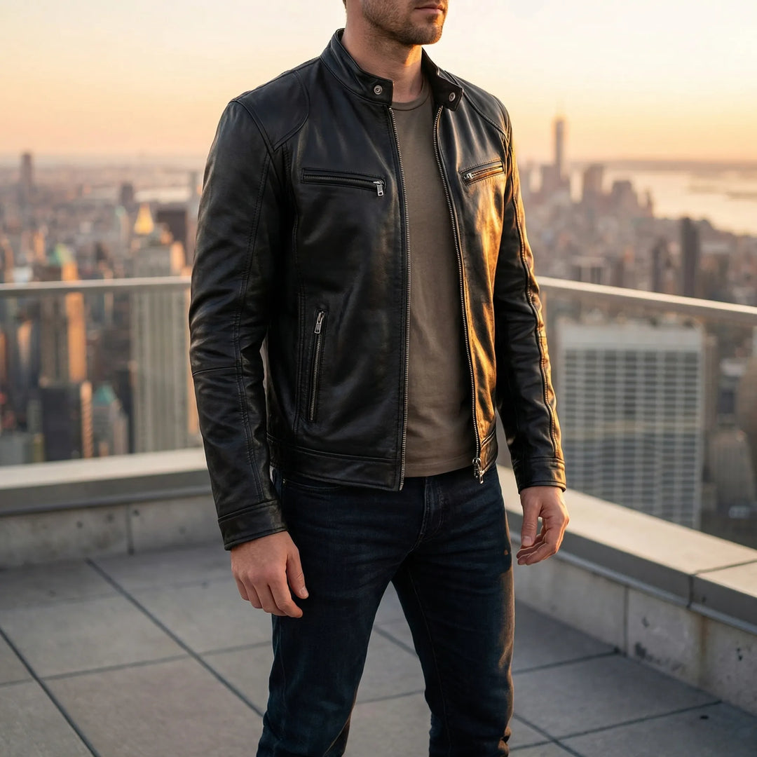 Darkcroft - Tailored Zip-Up Men's Jacket