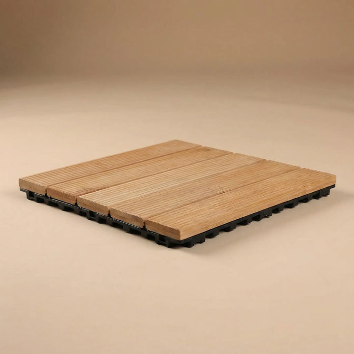 Deckora - Interlocking Outdoor Wood Floor Tile