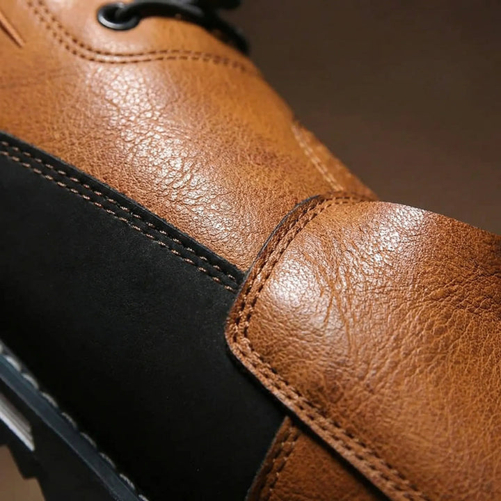 Dresslon - Low-Cut Lace-Up Oxford Dress Shoe