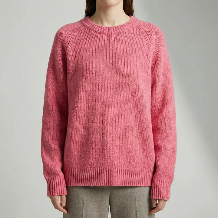 Driftknit - Oversized Crew Neck Pullover Sweater