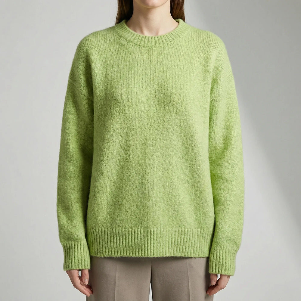 Driftknit - Oversized Crew Neck Pullover Sweater