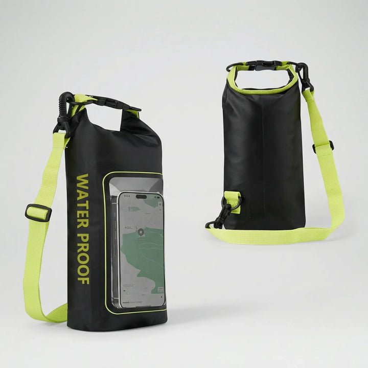 Dryventure - Waterproof Roll-Top Dry Bag With Phone Window