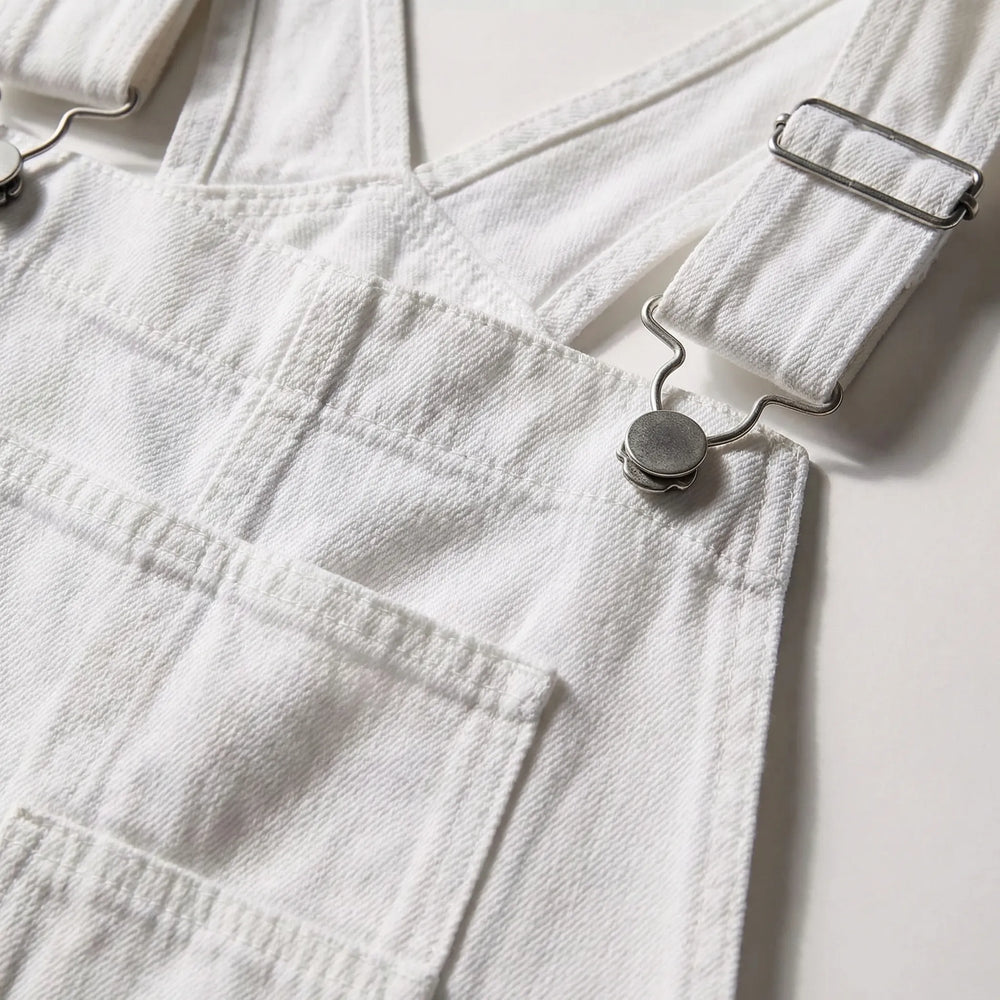 Dunaway - Relaxed Fit Denim Bib Overalls