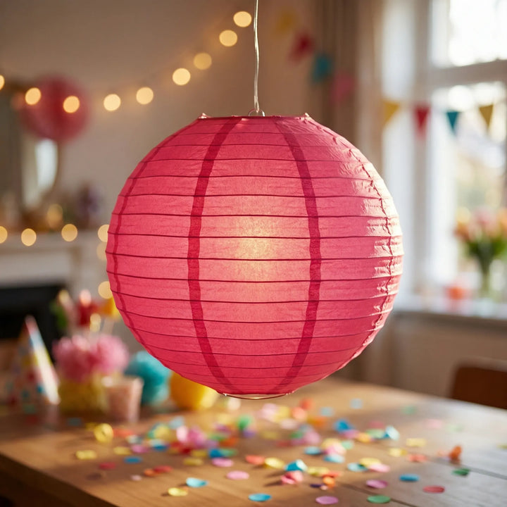 Festivara - Round Hanging Paper Lantern Set