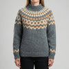 Nordisk Fair Isle Mönstrad Pullover Tröja för Kvinnor