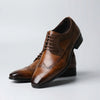 Lace-Up Brogue Sko För Män