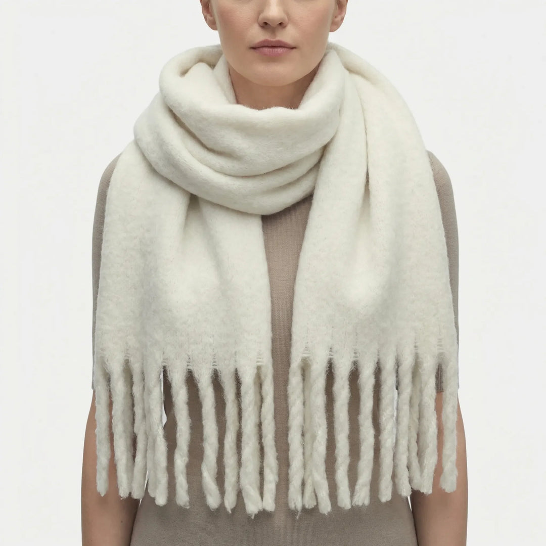 Frinova - Long Tassel Fringe Wrap Scarf