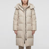 Hooded Long Puffer Jacket För Kvinnor