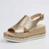 Plattform Slingback Sandal För Kvinnor