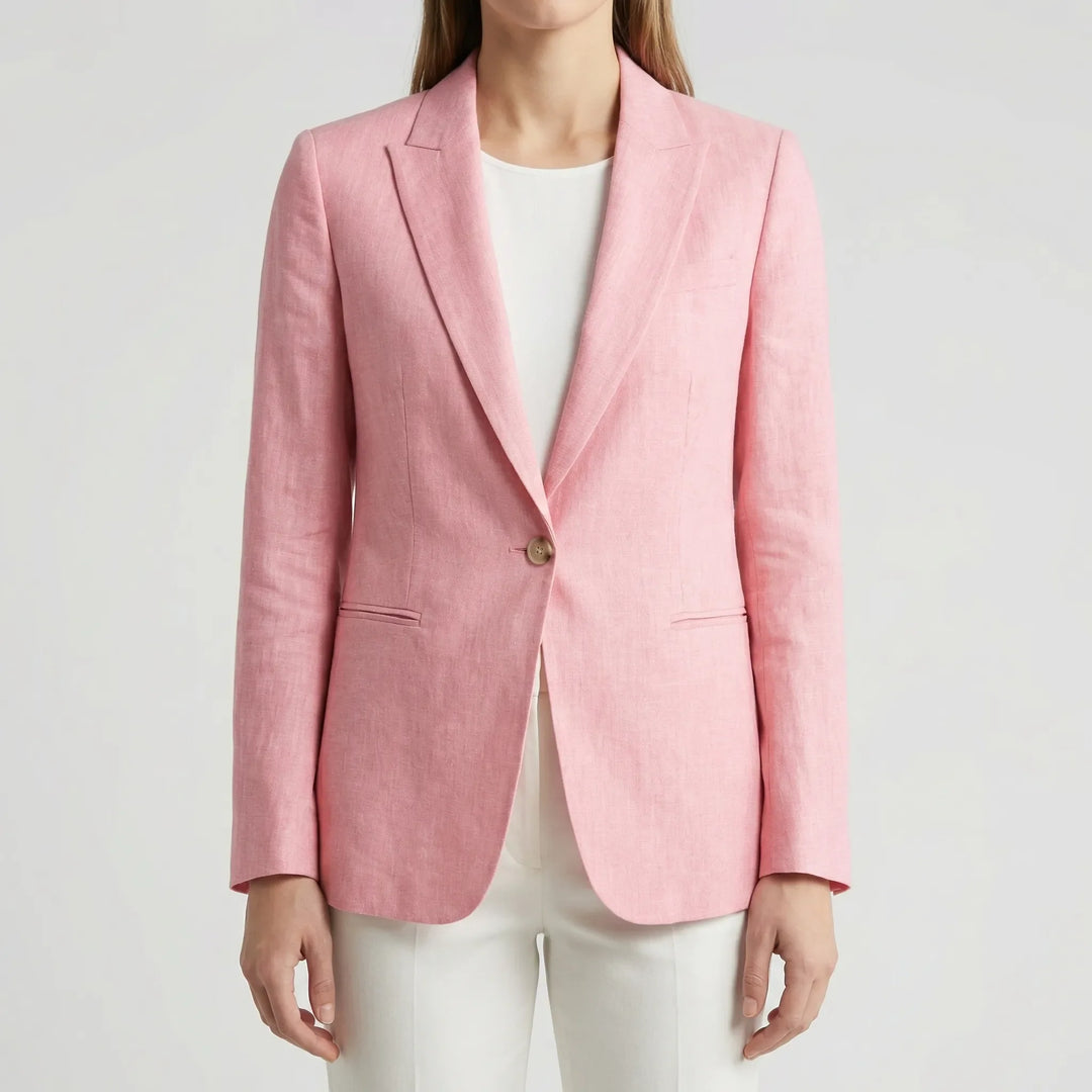 Kendrova - Tailored Single-Button Women's Blazer