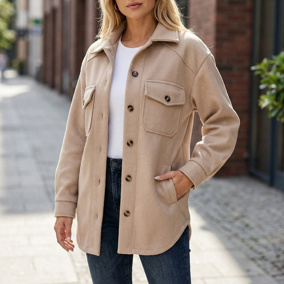 Laxelle - Oversized Drop-Shoulder Women's Shacket