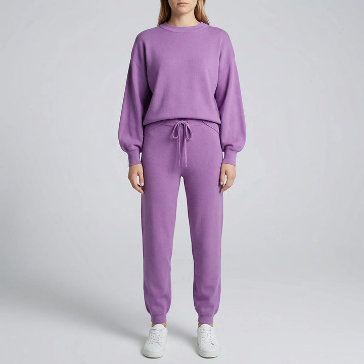 Lounovex - Matching Sweatshirt And Jogger Set