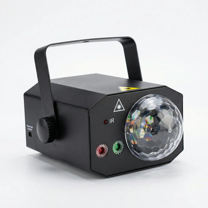 Lumivortex - 2-In-1 Laser And LED Disco Light