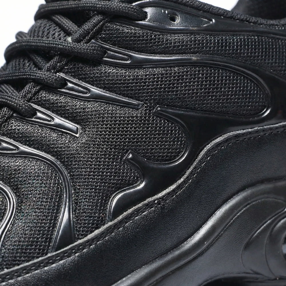 Nexorun - Lightweight Black Lace-Up Safety Shoe