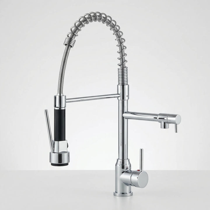 Pivotix - 360-Degree Swivel Spring Pull-Down Faucet