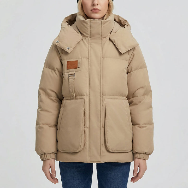 Puffara - Quilted Hooded Puffer Jacket Women
