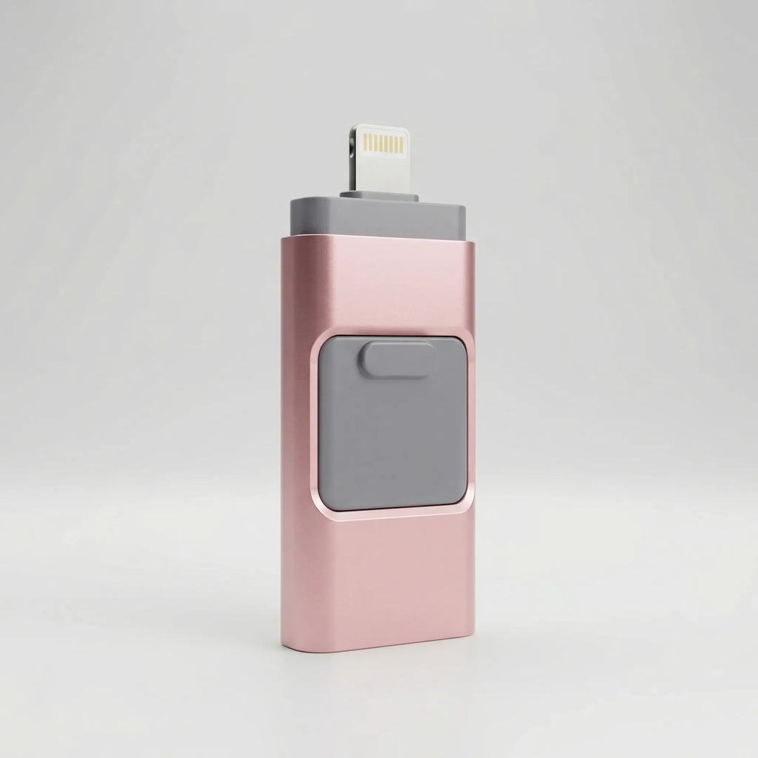Quadrive - 4-In-1 Multi-Connector USB Flash Drive