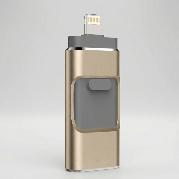 Quadrive - 4-In-1 Multi-Connector USB Flash Drive