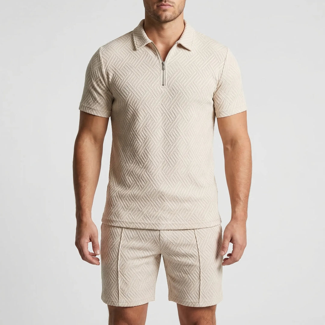 Rivelo - Matching Polo And Shorts Set