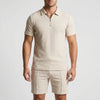 Matchande Polo Och Shorts Set