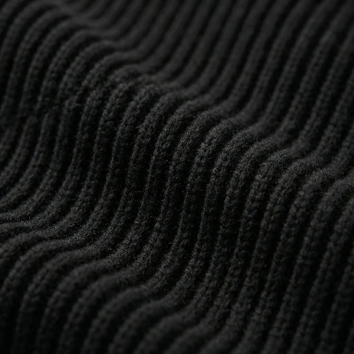 Rollnek - Slim Fit Ribbed Turtleneck Sweater