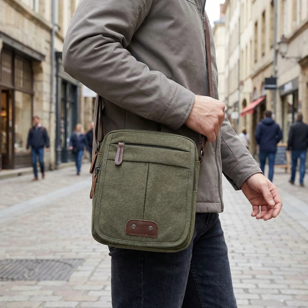 Satchvex - Compact Unisex Crossbody Shoulder Bag