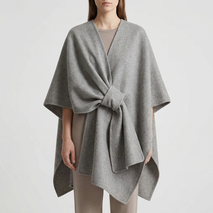 Shawlova - Open-Front Shawl Wrap Coat For Women