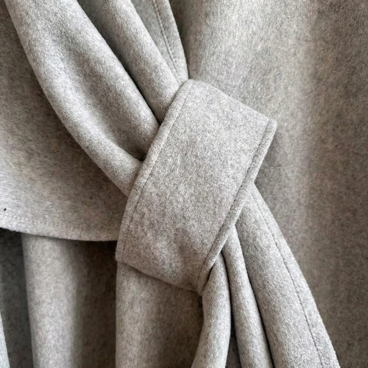 Shawlova - Open-Front Shawl Wrap Coat For Women