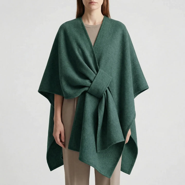 Shawlova - Open-Front Shawl Wrap Coat For Women