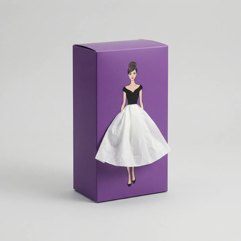 Skirtisse - Vintage Pop-Art Decorative Tissue Holder