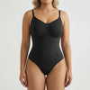 Sömlös Formpassande Spaghetti Strap Bodysuit