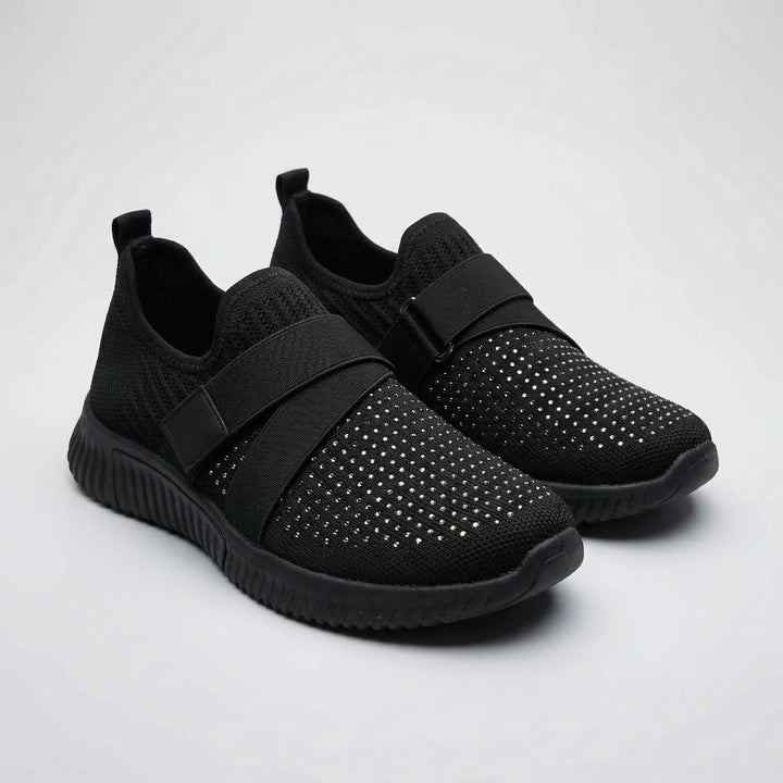 Sparkelle - Slip-On Sneaker With Rhinestone Detail