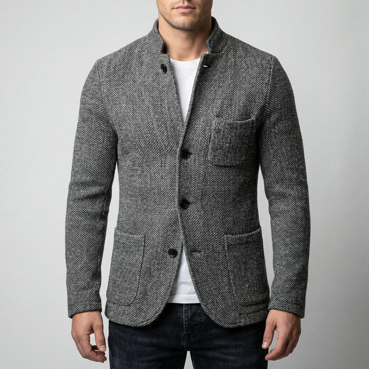 Stratton - Quilted Down-Fill Men's Blazer
