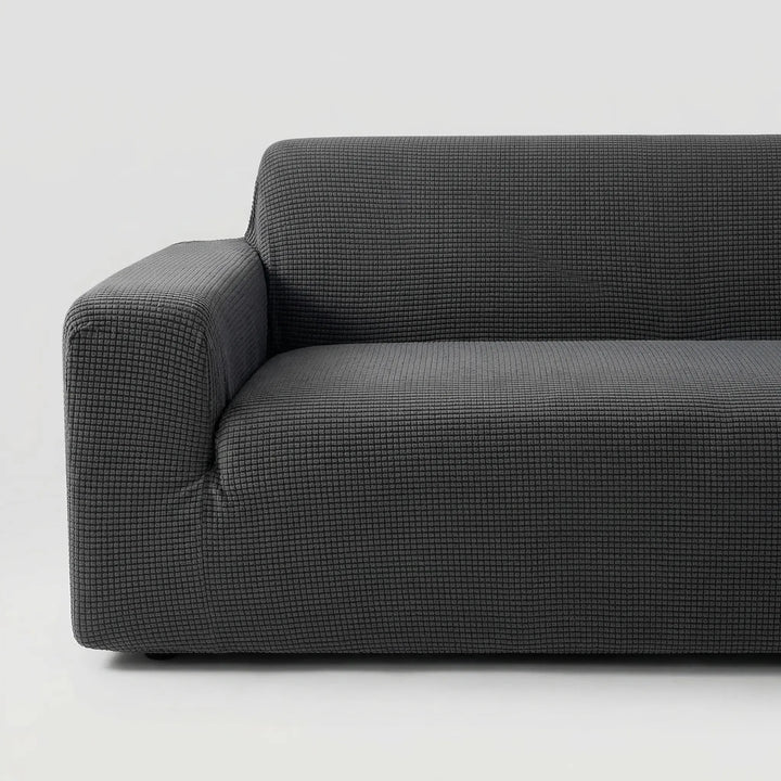Stretchova - Textured Stretch Sofa Cover With Grip Backing