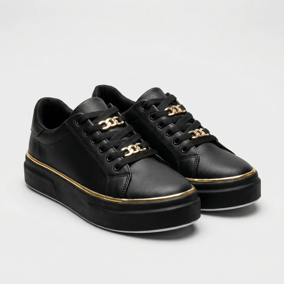 Strively - Lace-Up Platform Sneaker For Women