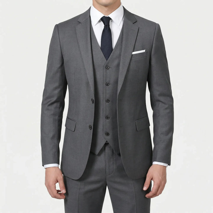 Suitvero - Slim-Fit 3-Piece Formal Suit