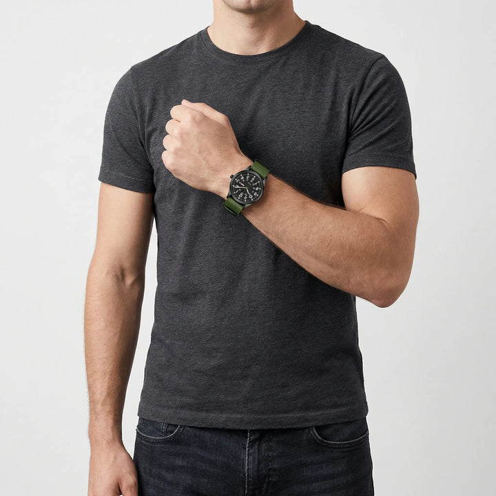 Tactvex - Military-Inspired Field Watch With NATO Strap